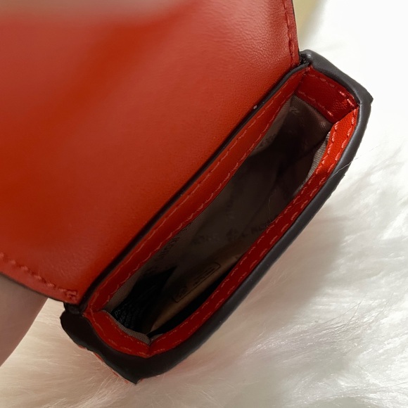 Michael Kors Logo dual pouch wristlet (Redclay) - Picture 5 of 5